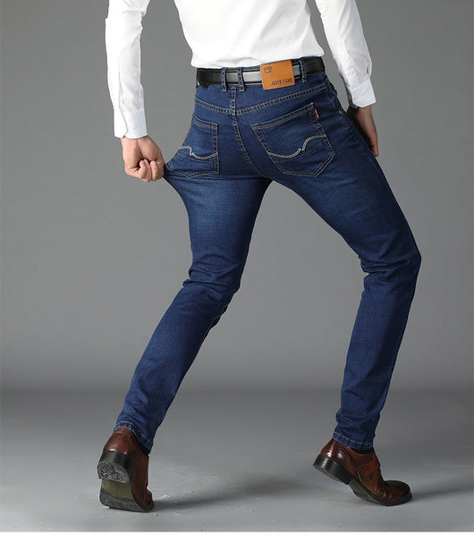 Pantalones Vaqueros Stretch Slim Straight para Hombre - Image 8
