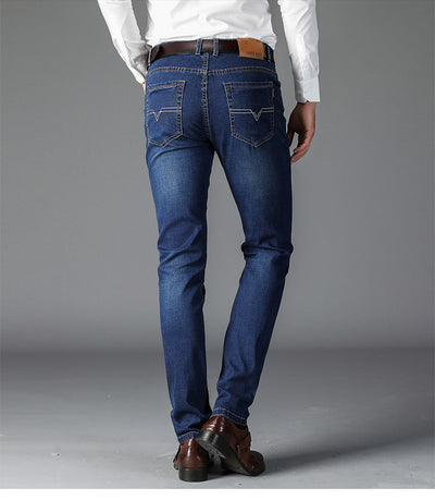 Pantalones Vaqueros Stretch Slim Straight para Hombre - Image 9