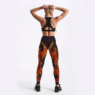 Leggings Deportivos Rising Phoenix - Yoga y Entrenamiento - Image 12
