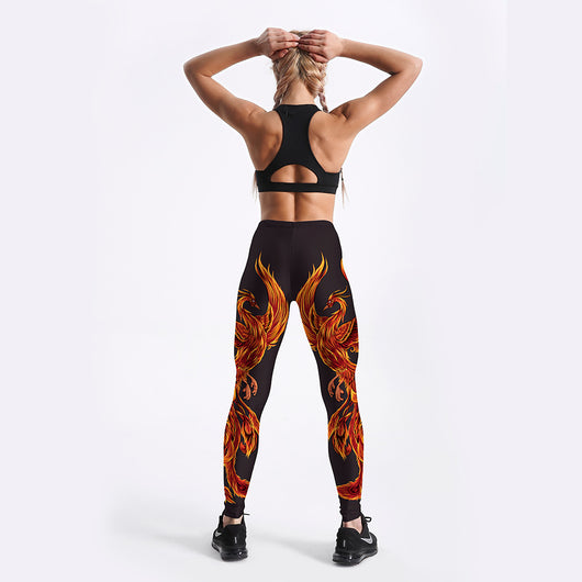 Leggings Deportivos Rising Phoenix - Yoga y Entrenamiento - Image 12