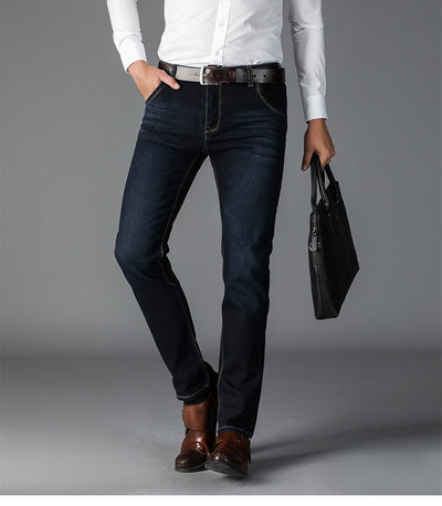 Pantalones Vaqueros Stretch Slim Straight para Hombre - Image 10