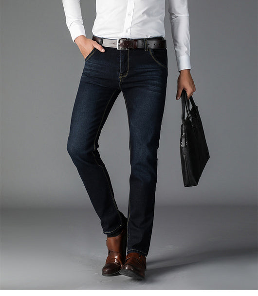 Pantalones Vaqueros Stretch Slim Straight para Hombre - Image 10