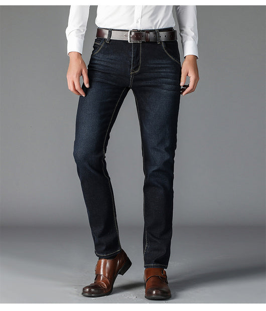 Pantalones Vaqueros Stretch Slim Straight para Hombre - Image 12
