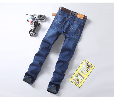 Pantalones Vaqueros Stretch Slim Straight para Hombre - Image 14