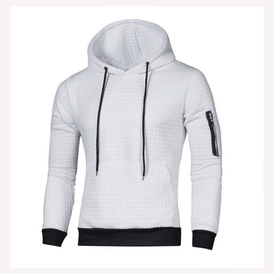 Sudadera con Capucha y Textura Jacquard para Hombre - Image 10