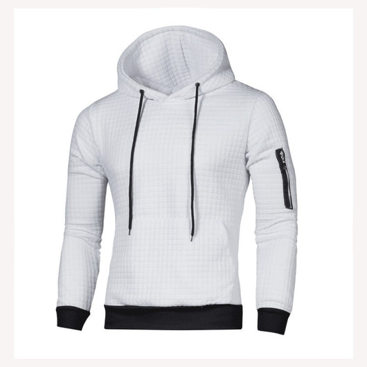 Sudadera con Capucha y Textura Jacquard para Hombre - Image 10