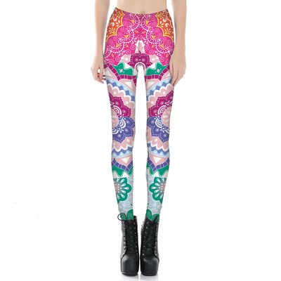Leggings Mandalas Psicodélicos de Colores - Image 9