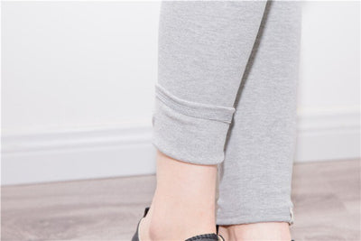 Leggings Mujer Algodón Gato Cintura Alta Talla Grande Primavera - Image 13