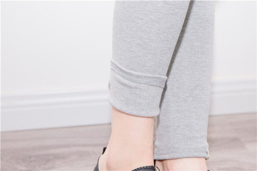Leggings Mujer Algodón Gato Cintura Alta Talla Grande Primavera - Image 13