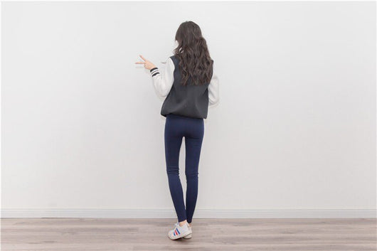 Leggings Mujer Algodón Gato Cintura Alta Talla Grande Primavera - Image 20