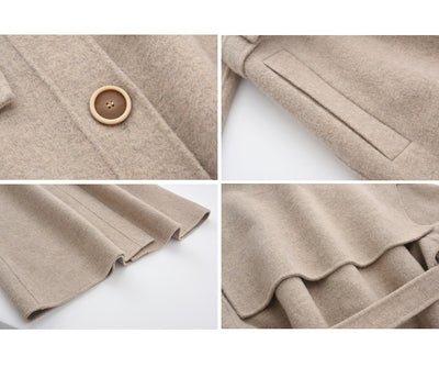 Abrigo Suelto Coreano Otoñal - Corte Midi y Talla Pequeña - Image 48