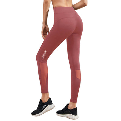 Mallas Deportivas Yoga Luminosas con Malla Transpirable y Secado Rápido - Image 5