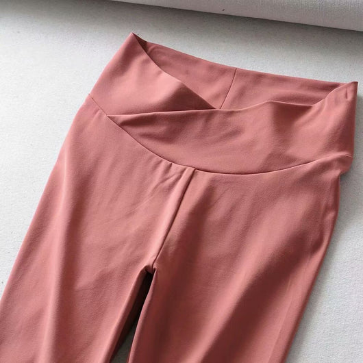 Leggings Deportivos de Cintura Alta con Pliegues y Secado Rápido - Image 13