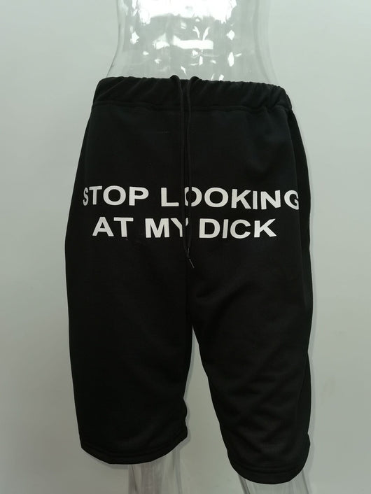 Pantalones Casuales con Estampado Inglés - Image 5