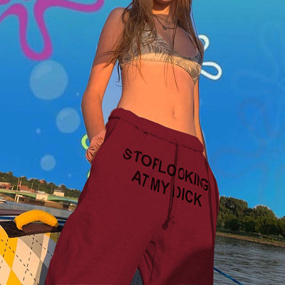 Pantalones Casuales con Estampado Inglés - Image 23