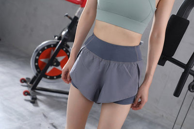Pantalones Deportivos de Secado Rápido con Efecto Dos Piezas - Image 6