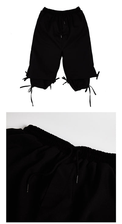 Pantalones Cortos Cropped de Doble Capa - Image 10