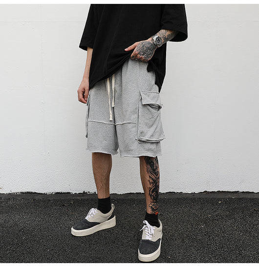 Shorts Cargo Talla Grande con Detalles Rotos - Comodidad Urbana - Image 8
