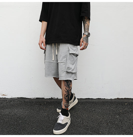 Shorts Cargo Talla Grande con Detalles Rotos - Comodidad Urbana - Image 9