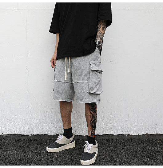 Shorts Cargo Talla Grande con Detalles Rotos - Comodidad Urbana - Image 10
