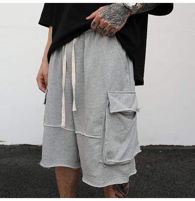 Shorts Cargo Talla Grande con Detalles Rotos - Comodidad Urbana - Image 11