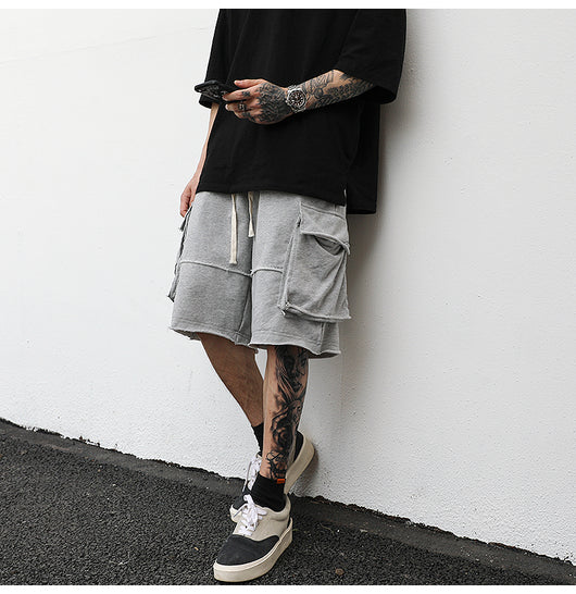 Shorts Cargo Talla Grande con Detalles Rotos - Comodidad Urbana - Image 12