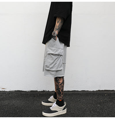 Shorts Cargo Talla Grande con Detalles Rotos - Comodidad Urbana - Image 13