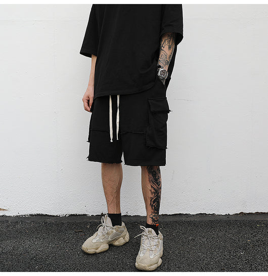 Shorts Cargo Talla Grande con Detalles Rotos - Comodidad Urbana - Image 17