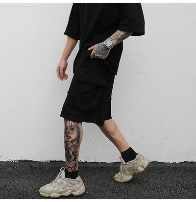 Shorts Cargo Talla Grande con Detalles Rotos - Comodidad Urbana - Image 19