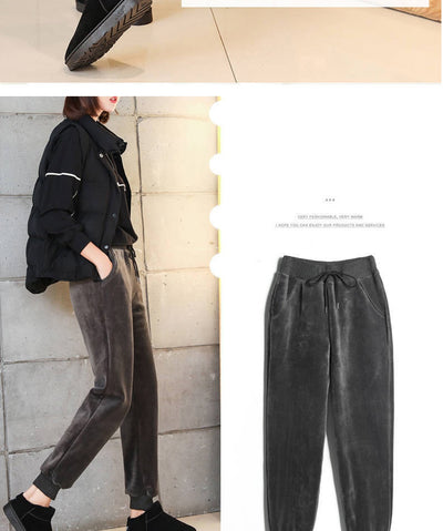 Pantalones Joggers de Lana y Cachemira para Invierno - Cómodos y Cálidos - Image 11