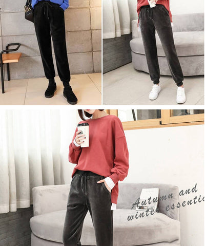 Pantalones Joggers de Lana y Cachemira para Invierno - Cómodos y Cálidos - Image 13