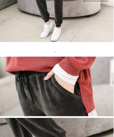 Pantalones Joggers de Lana y Cachemira para Invierno - Cómodos y Cálidos - Image 14