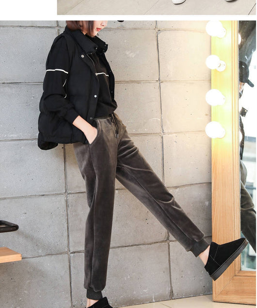 Pantalones Joggers de Lana y Cachemira para Invierno - Cómodos y Cálidos - Image 17