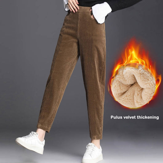 Pantalones Joggers de Lana y Cachemira para Invierno - Cómodos y Cálidos - Image 28