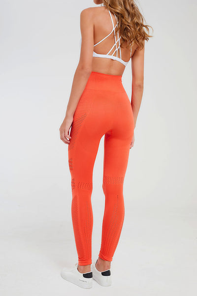 Pantalones Yoga Ajustados Sin Costuras - Diseño Deportivo de Alta Elasticidad - Image 4