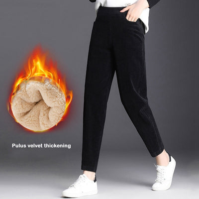 Pantalones Joggers de Lana y Cachemira para Invierno - Cómodos y Cálidos - Image 30
