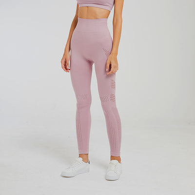 Pantalones Yoga Ajustados Sin Costuras - Diseño Deportivo de Alta Elasticidad - Image 11