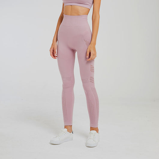 Pantalones Yoga Ajustados Sin Costuras - Diseño Deportivo de Alta Elasticidad - Image 11