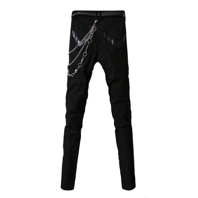 Pantalones de Cuero PU con Tachuelas - Image 7