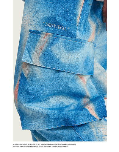 Pantalones con Bolsillos Funcionales y Hebilla Ajustable - Image 12