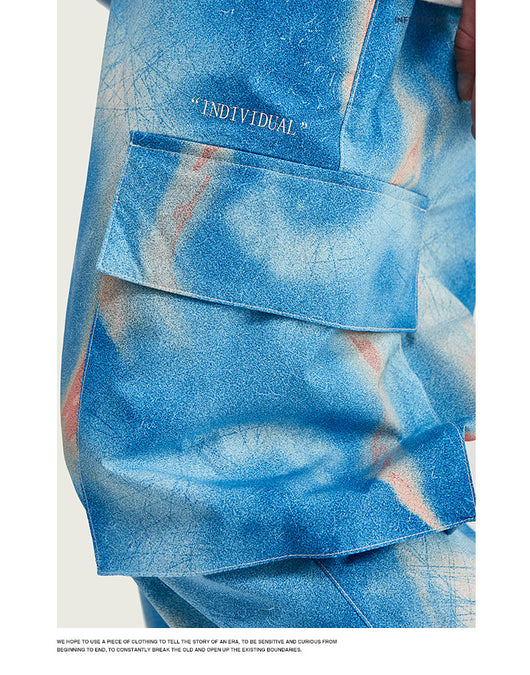 Pantalones con Bolsillos Funcionales y Hebilla Ajustable - Image 12