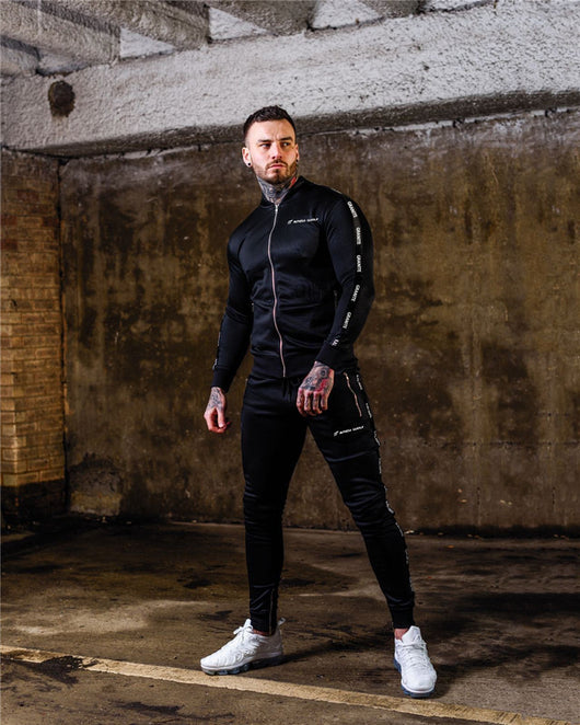 Conjunto Deportivo Hombre: Cardigan y Leggings Running Ajustado - Image 16