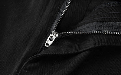 Pantalones Rectos con Bolsillo Trasero Cremallera - Image 12