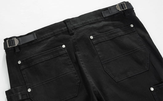 Pantalones Rectos con Bolsillo Trasero Cremallera - Image 16