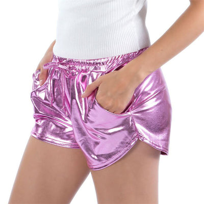 Shorts Metalizados Brillantes para Looks Casuales - Image 8