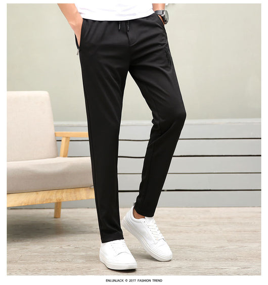 Pantalones Casuales Cortos para Hombre - Diseño Liso y Versátil - Image 7