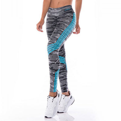 Leggings Tobilleros Cuadros Blancos Talla Pequeña - Image 11