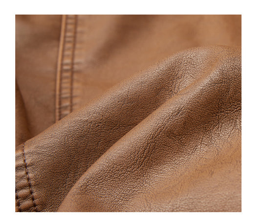 Chaqueta de Motociclista Casual de Invierno con Forro Polar para Hombre - Image 17