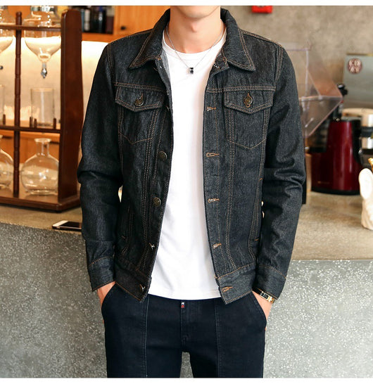 Chaqueta de Mezclilla para Motociclista - Estilo de Pareja - Image 25