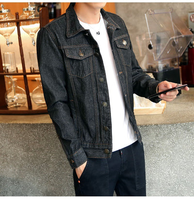 Chaqueta de Mezclilla para Motociclista - Estilo de Pareja - Image 26